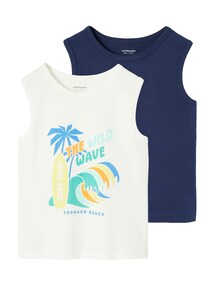 Trägershirts 2er-Pack Jungen