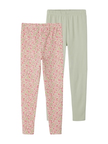 2er-Pack Mädchen Leggings BASIC