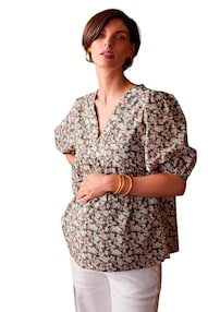 Umstandsbluse aus Voile