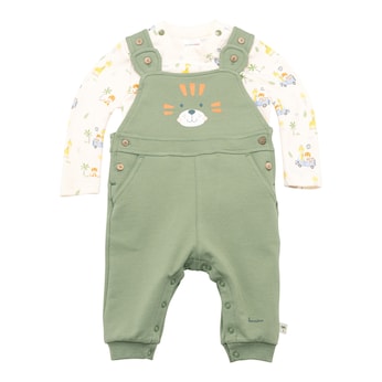 2-tlg. Set Latzhose mit Shirt Sunny Adventure