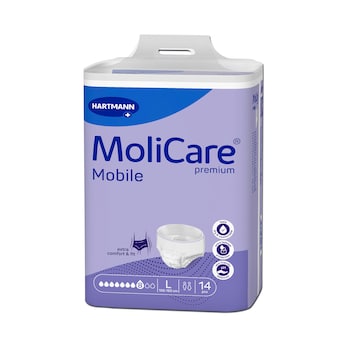 MoliCare Premium Mobile, 2.000 ml Saugleistung, 14 Stück