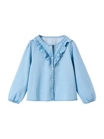 Mädchen Jeansbluse