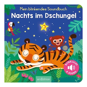 Mein blinkendes Soundbuch - Nachts im Dschungel 
