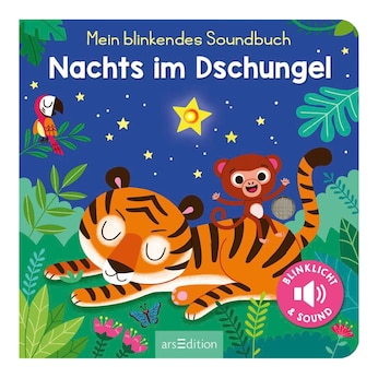 Mein blinkendes Soundbuch - Nachts im Dschungel 