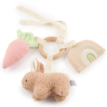 Activity Spielzeug Hase aus Boucle - Ab Geburt