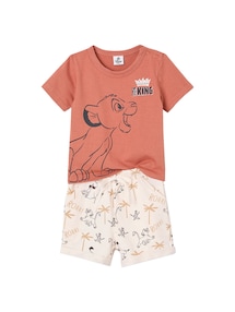 Baby-Set: T-Shirt & Shorts Disney KÖNIG DER LÖWEN