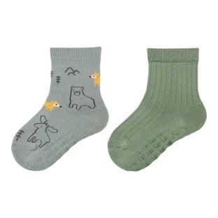 2er-Pack ABS-Socken Tiere