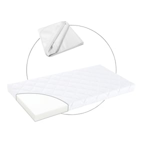 Bundle Matratze Softwash Anti Allergiker inkl. Molton-Matratzenauflage 60x120 cm