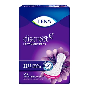 Einlagen Lady discreet Maxi Night, 12 Stück