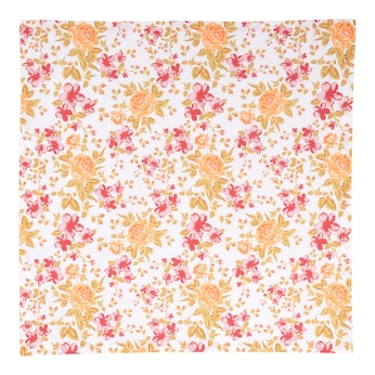 Mitteldecke „Rosen“, 85x85 cm