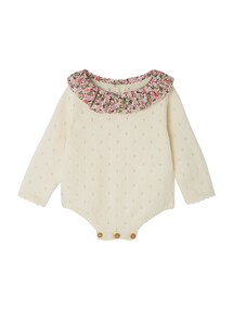 Baby-Set: Kurzoverall & Haarband