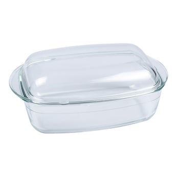 Glazen bak- & ovenschotelvorm “2-in-1” met deksel