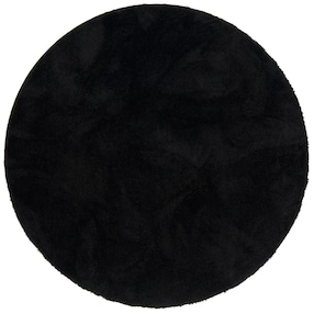 Super Soft Kinder Hochflor Teppich Silky Kids Rund