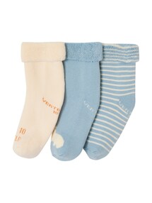 Baby Socken 3er-Pack aus Baumwolle