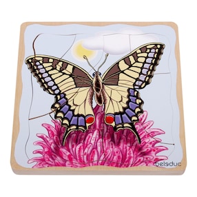 Lagen-Puzzle Schmetterling