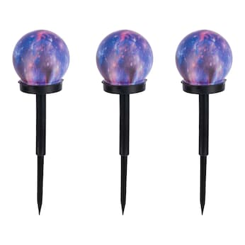 Solar-ledsteker “Universum”, 3 stuks