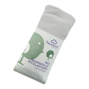 Spannbetttuch Bio-Baumwolle mit Elasthan 60x120 - 70x140 cm