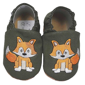 Kinderschuhe RecyStep Fuchs grün