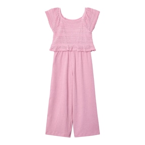 Häkel-Jumpsuit 2in1 Rippqualität