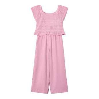 Häkel-Jumpsuit 2in1 Rippqualität