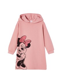 Mädchen Kapuzen-Sweatkleid Disney MINNIE MAUS