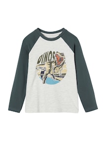 Jungen Shirt, Raglanärmel