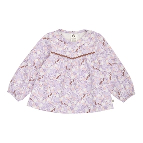 Shirt langarm Einhörner Blumen