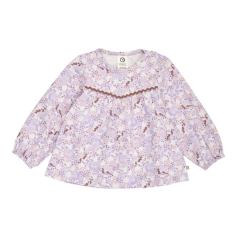 Shirt langarm Einhörner Blumen