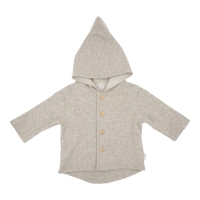 Baumwollfleece-Jacke 
