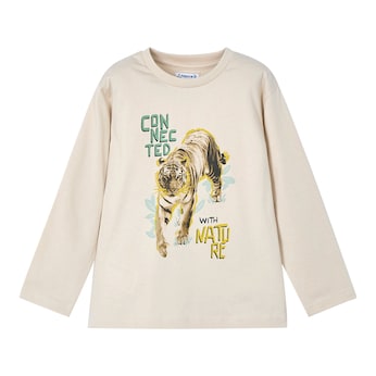 Shirt langarm Tiger