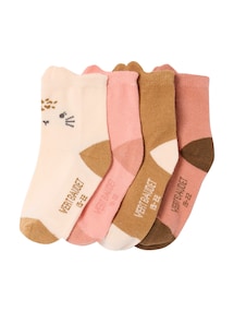 4er-Pack Socken TIERE mit 3D-Ohren, Baby