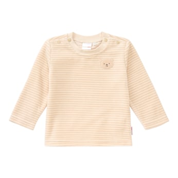 Nicki-Shirt langarm Ringel Bär