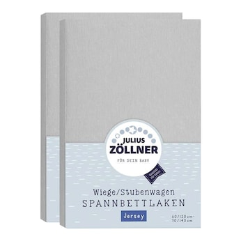 2er-Pack Jersey-Spannbetttücher 70x140 cm