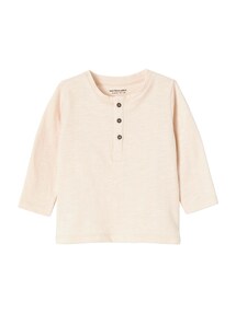 Jungen Baby Henley-Shirt BASIC