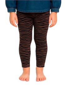 Mädchen Leggins mit Zebramuster Mama-Tochter-Capsule