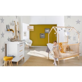 2-tlg. Babyzimmer Venice mit Babybett Haus