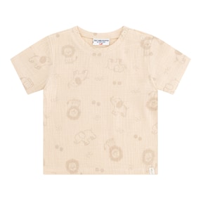 Musselin-T-Shirt Safari
