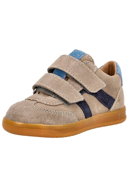 Beige/Blau