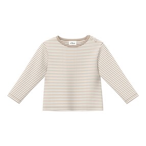 Shirt langarm Ringel Rippqualität