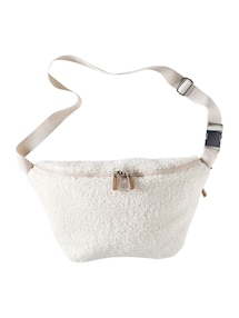 XXL-Bauchtasche aus Teddyfleece