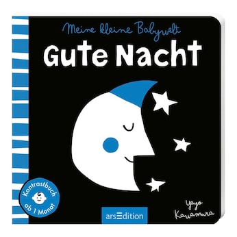 Pappbilderbuch Meine kleine Babywelt: Kontrastbuch Gute Nacht