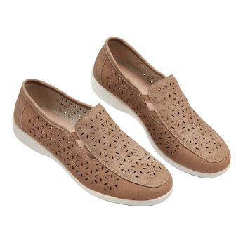 Echtleder-Halbschuh "Berta"