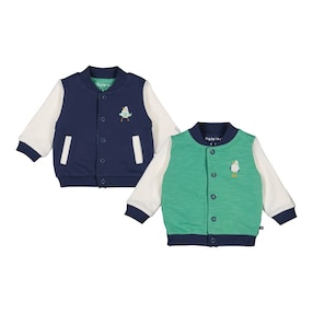Wende-Collegejacke Möwe