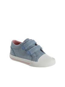 Mädchen Klett-Sneakers, Anziehtrick