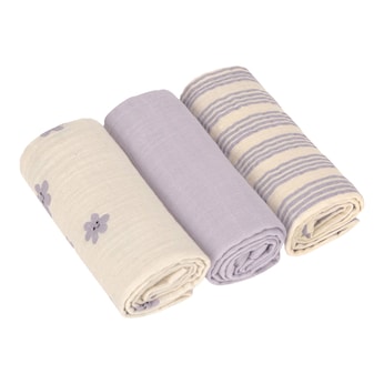 3er-Pack Mullwindeln 60x60cm 