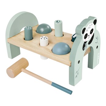 Klopfbank aus Holz Panda