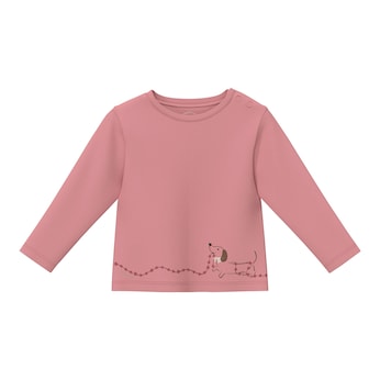Shirt langarm Hund
