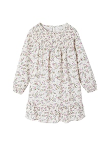 Langärmeliges Mädchen Kleid