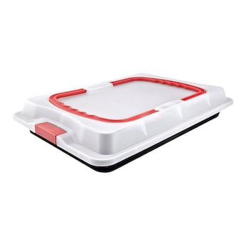 Backblech mit Transporthaube 