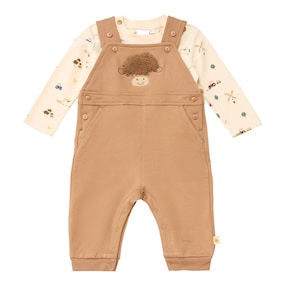 2-tlg. Set Latzhose mit Shirt Country Love